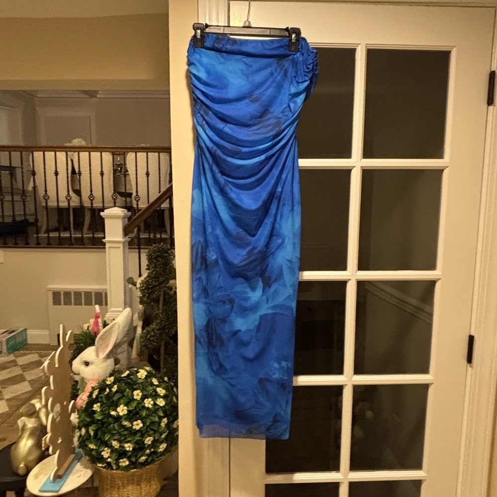 Women's Blue Dress - Size XL NWOT Beautiful Dress